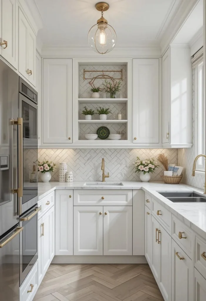 Stylish Tiny Kitchen Designs to Keep You Inspired 12