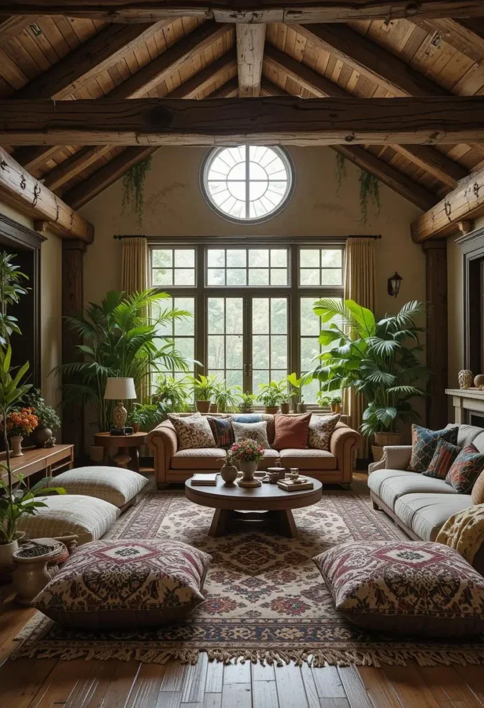 Bohemian Living Room Ideas for a Cozy 12