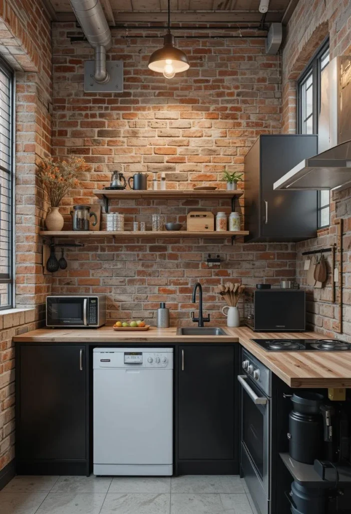 Stylish Tiny Kitchen Designs to Keep You Inspired 14