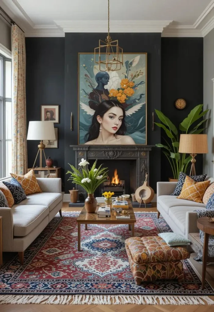 Bohemian Living Room Ideas for a Cozy 15