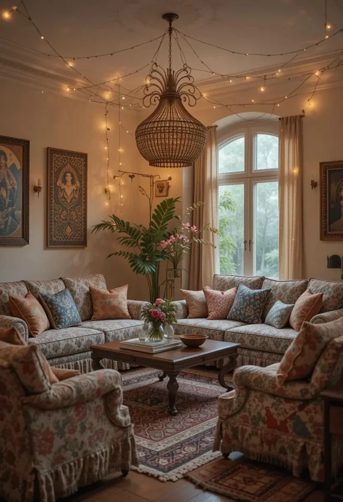 Bohemian Living Room Ideas for a Cozy 2