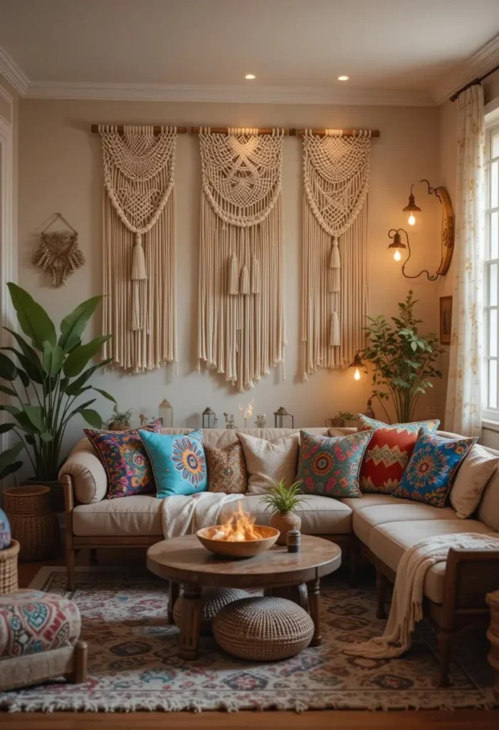 Bohemian Living Room Ideas for a Cozy 22