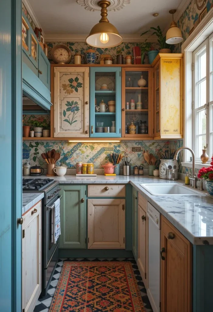 Stylish Tiny Kitchen Designs to Keep You Inspired 26