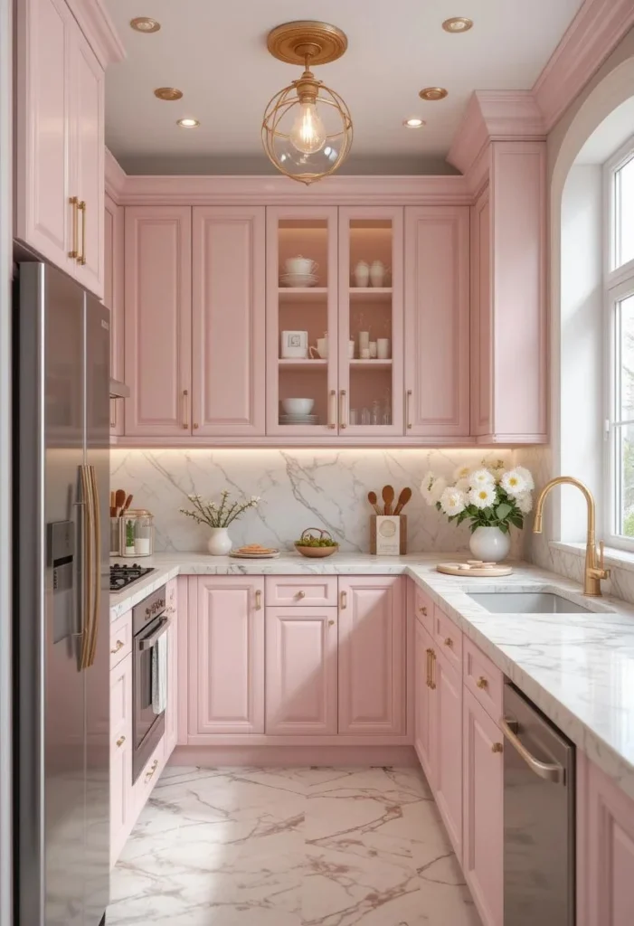 Stylish Tiny Kitchen Designs to Keep You Inspired 29