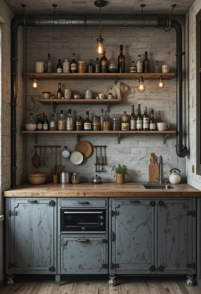 Stylish Tiny Kitchen Designs to Keep You Inspired 30