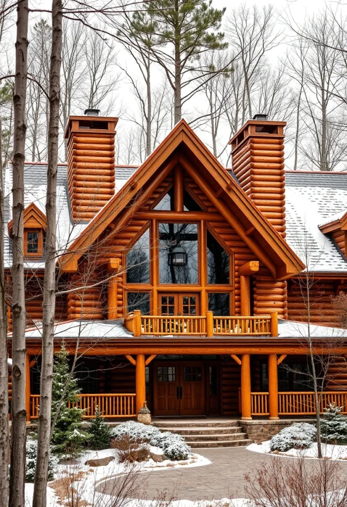 Waterfront Log Cabins Nestled in Nature 10