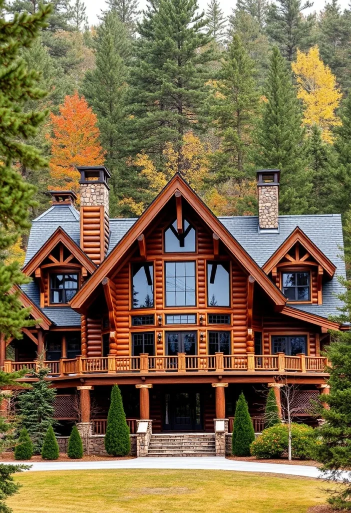 Waterfront Log Cabins Nestled in Nature 4