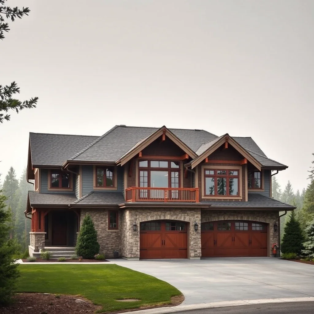 Steamboat Springs Craftsman-style four-plex