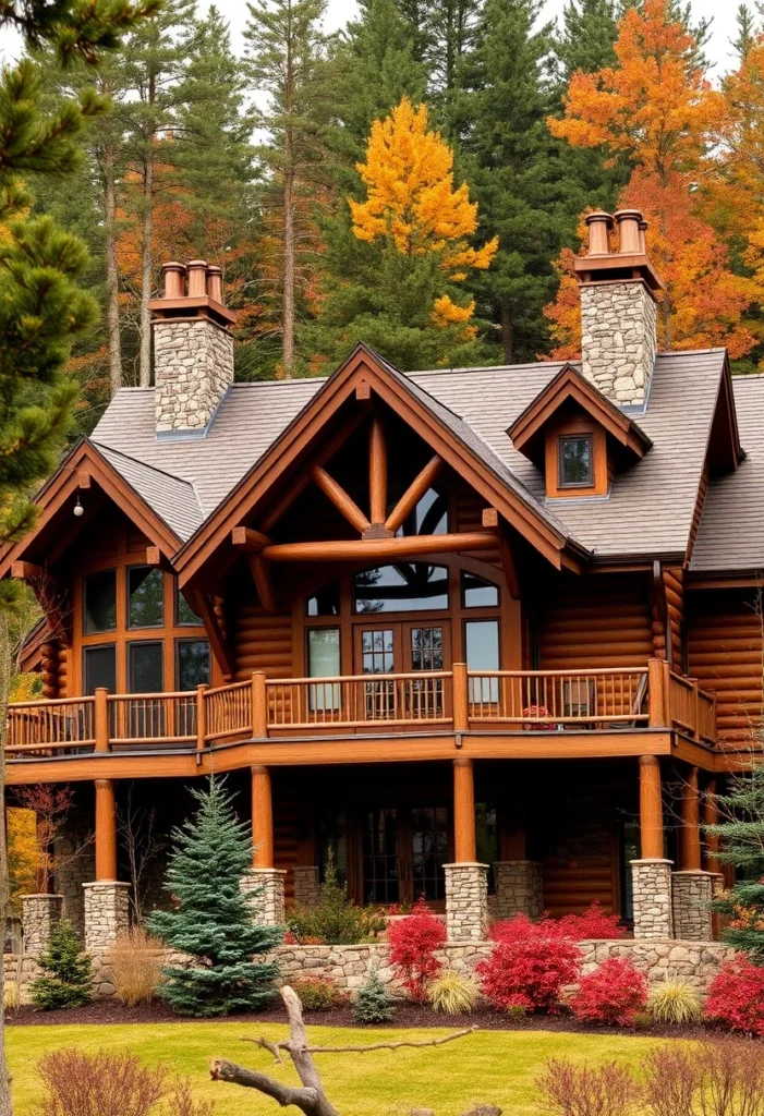 Waterfront Log Cabins Nestled in Nature 5