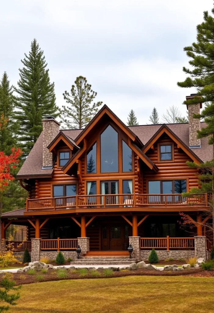 Waterfront Log Cabins Nestled in Nature 6